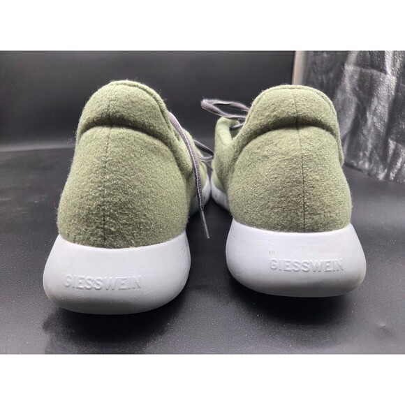 Geisswein Merino Wool Runners Men Sz 10.5 Green EU Size 44 3D Sneakers Mens Shoe main image 4